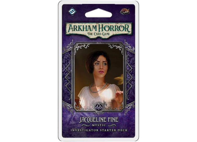 Gamers Guild AZ Fantasy Flight Games Arkham Horror The Card Game: Investigator Starter Deck - Jacqueline Fine Asmodee