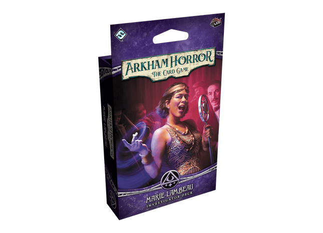 Gamers Guild AZ Fantasy Flight Games Arkham Horror: The Card Game - Marie Lambeau Investigator Deck (Pre-Order) Asmodee