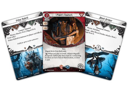Gamers Guild AZ Fantasy Flight Games Arkham Horror: The Card Game - Miguel de la Cruz Investigator Deck (Pre-Order) Asmodee