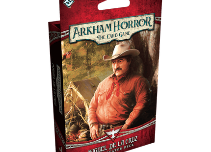 Gamers Guild AZ Fantasy Flight Games Arkham Horror: The Card Game - Miguel de la Cruz Investigator Deck (Pre-Order) Asmodee