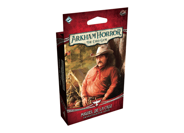 Gamers Guild AZ Fantasy Flight Games Arkham Horror: The Card Game - Miguel de la Cruz Investigator Deck (Pre-Order) Asmodee