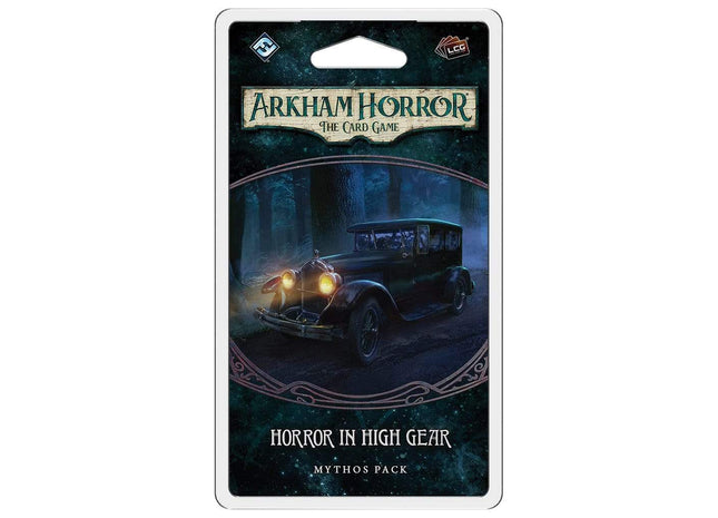 Gamers Guild AZ Fantasy Flight Games Arkham Horror The Card Game: Mythos Pack - Horror in High Gear Asmodee
