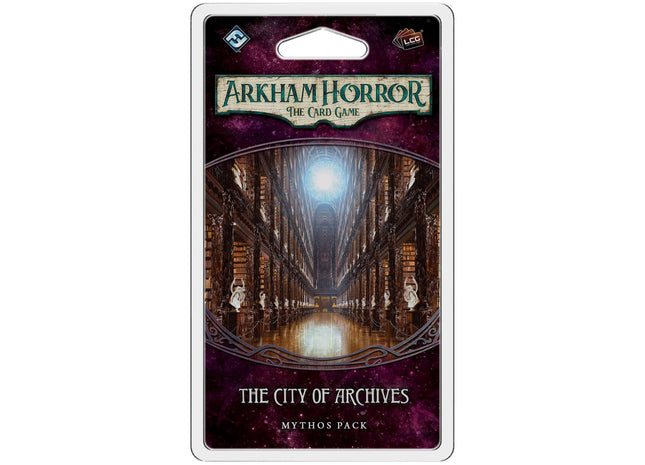Gamers Guild AZ Fantasy Flight Games Arkham Horror The Card Game: Mythos Pack - The City of Archives Asmodee