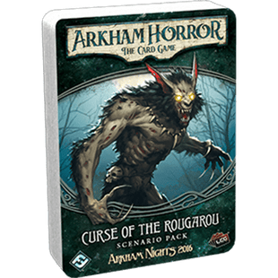 Gamers Guild AZ Fantasy Flight Games Arkham Horror The Card Game: Scenario Pack - Curse of the Rougarou Asmodee