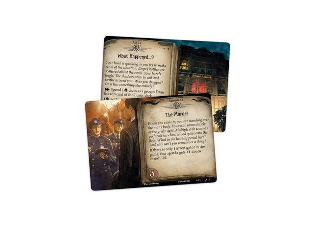 Gamers Guild AZ Fantasy Flight Games Arkham Horror The Card Game: Scenario Pack - Murder at the Excelsior Hotel Asmodee