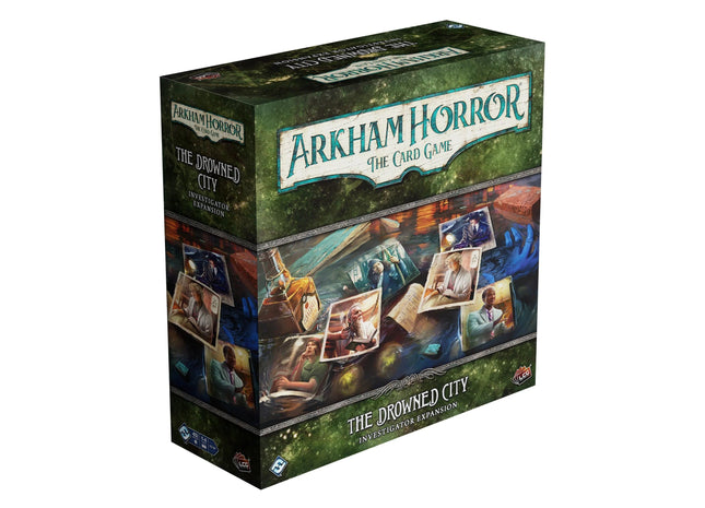 Gamers Guild AZ Fantasy Flight Games Arkham Horror: The Card Game - The Drowned City Investigator Expansion (Pre-Order) Asmodee