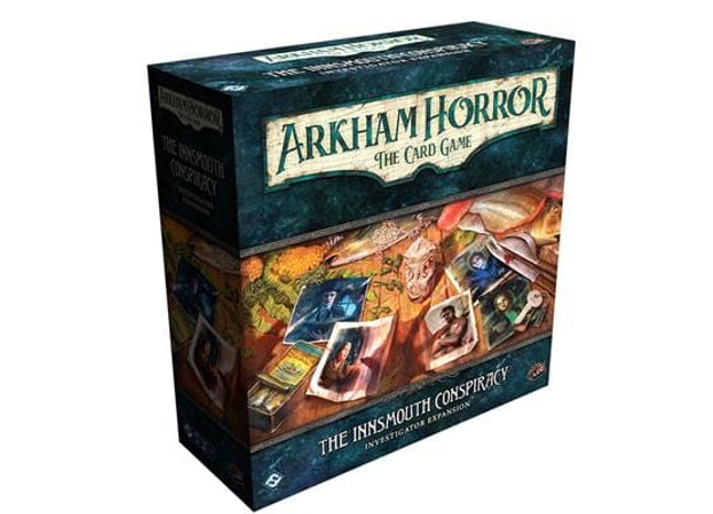 Gamers Guild AZ Fantasy Flight Games Arkham Horror: The Card Game - The Innsmouth Conspiracy Investigator Expansion Asmodee
