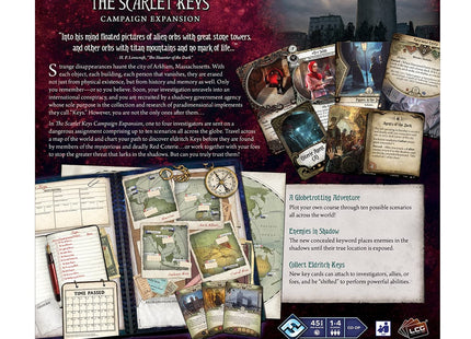 Gamers Guild AZ Fantasy Flight Games Arkham Horror The Card Game: The Scarlet Keys Campaign Expansion Asmodee