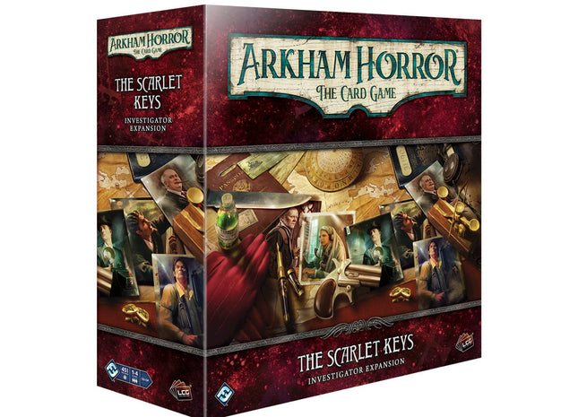 Gamers Guild AZ Fantasy Flight Games Arkham Horror The Card Game: The Scarlet Keys Investigator Expansion Asmodee