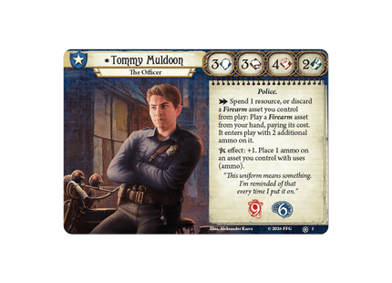 Gamers Guild AZ Fantasy Flight Games Arkham Horror: The Card Game - Tommy Muldoon Investigator Deck (Pre-Order) Asmodee