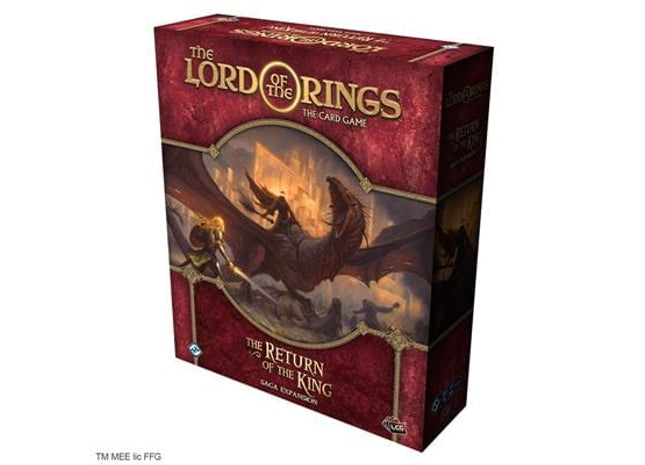 Gamers Guild AZ Fantasy Flight Games Lord Of The Rings: The Card Game - Return Of The King Saga Expansion (Pre-Order) Asmodee