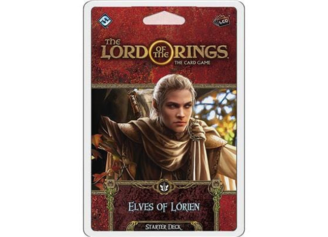 Gamers Guild AZ Fantasy Flight Games The Lord of the Rings: The Card Game - Elves of Lorien Starter Deck Asmodee