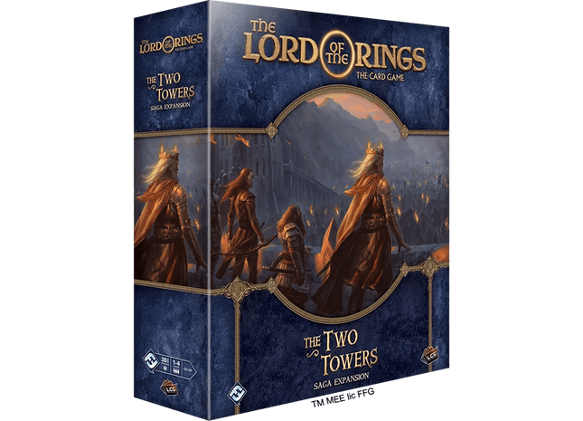 Gamers Guild AZ Fantasy Flight Games The Lord of the Rings: The Card Game - The Two Towers Saga Expansion Asmodee