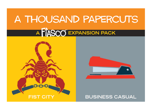 Gamers Guild AZ Fiasco Fiasco Expansion Pack - A Thousand Papercuts GTS