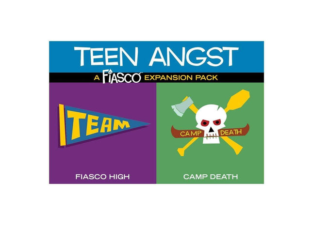 Gamers Guild AZ Fiasco Fiasco Expansion Pack: Teen Angst GTS