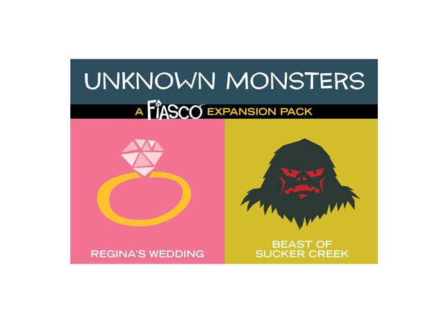 Gamers Guild AZ Fiasco Fiasco Expansion Pack: Unknown Monsters GTS