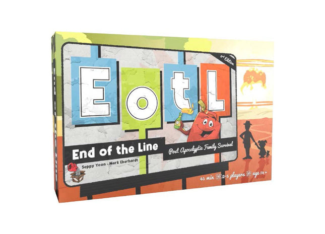 Gamers Guild AZ Fight in a Box End of the Line: Post-Apocalyptic Family Survival (Pre-Order) ACD Distribution