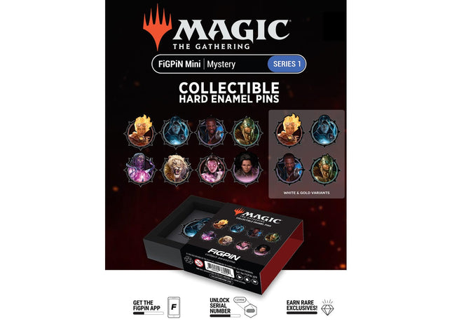 Gamers Guild AZ Figpin Figpin Mini Mystery: Series 1 -  Magic: The Gathering Southern Hobby