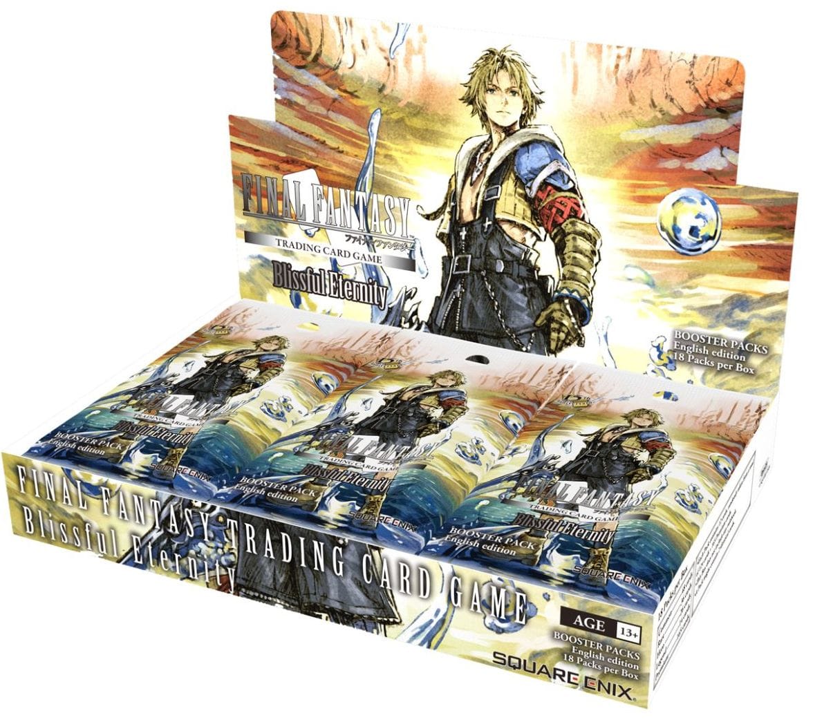 how many packs are in a final fantasy booster box Final Fantasy TCG: Blissful Eternity Booster Display Box (Pre-Order)