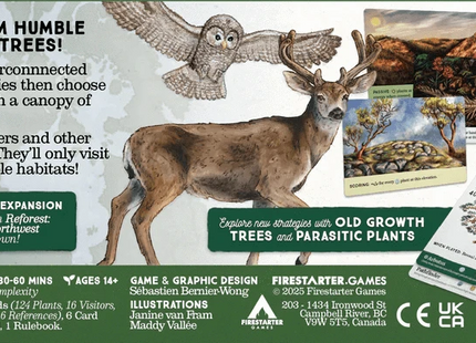 Gamers Guild AZ Firestarter Games Reforest: Old Growth Expansion (Pre-Order) Quartermaster Direct