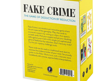 Gamers Guild AZ Fitz Games Fake Crime (Pre-Order) Asmodee