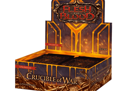 Gamers Guild AZ Flesh and Blood Flesh and Blood TCG: Crucible of War Unlimited Booster Display Southern Hobby