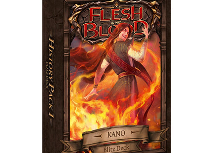Gamers Guild AZ Flesh and Blood Flesh and Blood TCG: History Pack 1 Blitz Deck - Kano Southern Hobby
