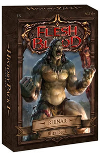 Gamers Guild AZ Flesh and Blood Flesh and Blood TCG: History Pack 1 Blitz Deck - Rhinar Southern Hobby