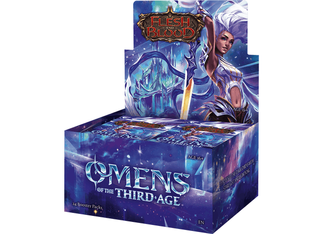 Gamers Guild AZ Flesh and Blood Flesh and Blood TCG: Omens Of The Third Age Booster Display Southern Hobby
