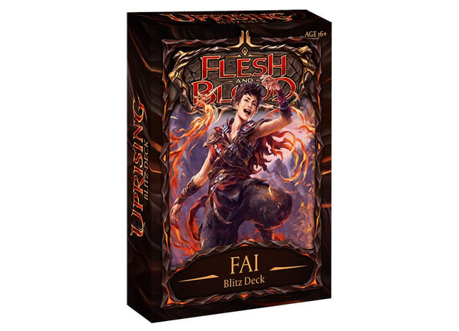 Gamers Guild AZ Flesh and Blood Flesh and Blood TCG: Uprising Blitz Deck - Fai Southern Hobby