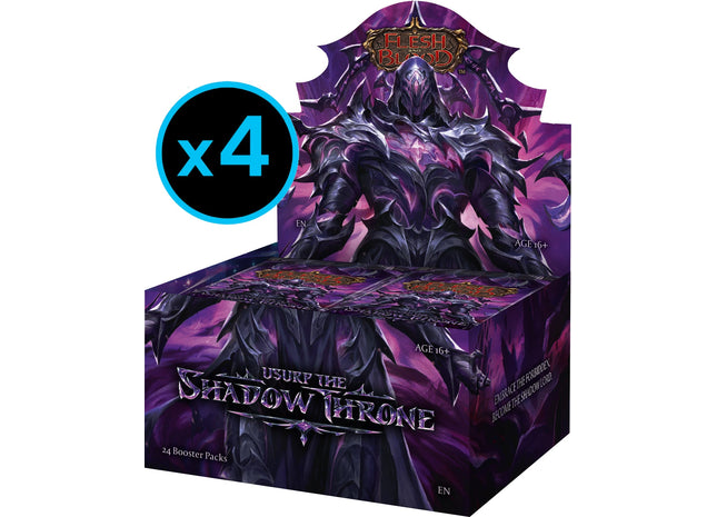 Gamers Guild AZ Flesh and Blood Flesh and Blood TCG: Usurp the Shadow Throne Booster Case (Pre-Order) Southern Hobby