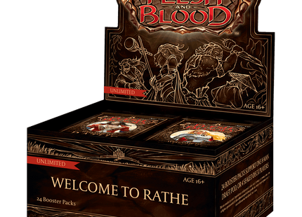 Gamers Guild AZ Flesh and Blood Flesh and Blood TCG: Welcome to Rathe Unlimited Booster Display Southern Hobby