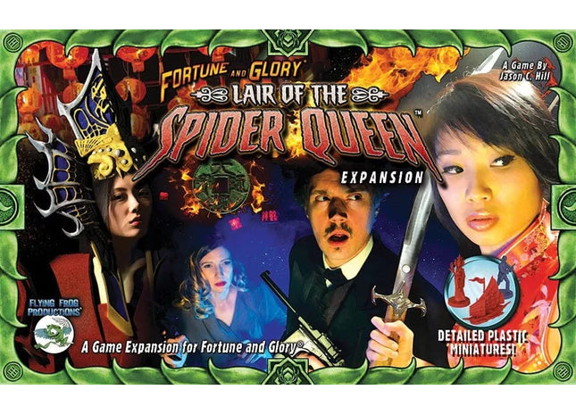 Gamers Guild AZ Flying Frog Productions Fortune and Glory: Lair of the Spider Queen (Pre-Order) AGD