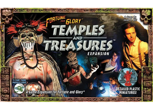 Gamers Guild AZ Flying Frog Productions Fortune and Glory: Temples and Treasures (Pre-Order) AGD
