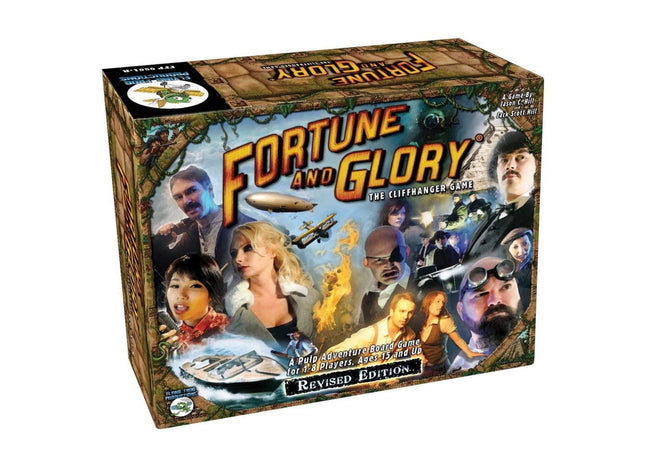 Gamers Guild AZ Flying Frog Productions Fortune and Glory: The Cliffhanger Game - Revised Edition ACD Distribution