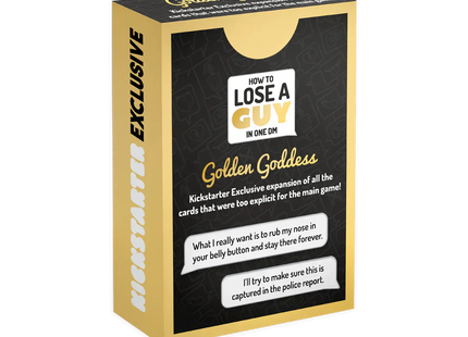 Gamers Guild AZ Flying Leap Games How to Lose a Guy in One DM: Golden Goddess Expansion (Pre-Order) Quartermaster Direct