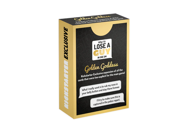 Gamers Guild AZ Flying Leap Games How to Lose a Guy in One DM: Golden Goddess Expansion (Pre-Order) Quartermaster Direct