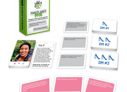 Gamers Guild AZ Flying Leap Games How to Lose a Guy in One DM: Mansplainer Ooze Expansion (Pre-Order) Quartermaster Direct