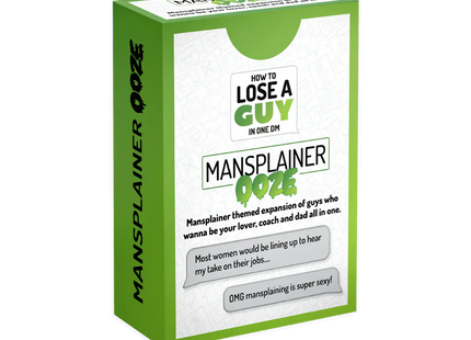 Gamers Guild AZ Flying Leap Games How to Lose a Guy in One DM: Mansplainer Ooze Expansion (Pre-Order) Quartermaster Direct