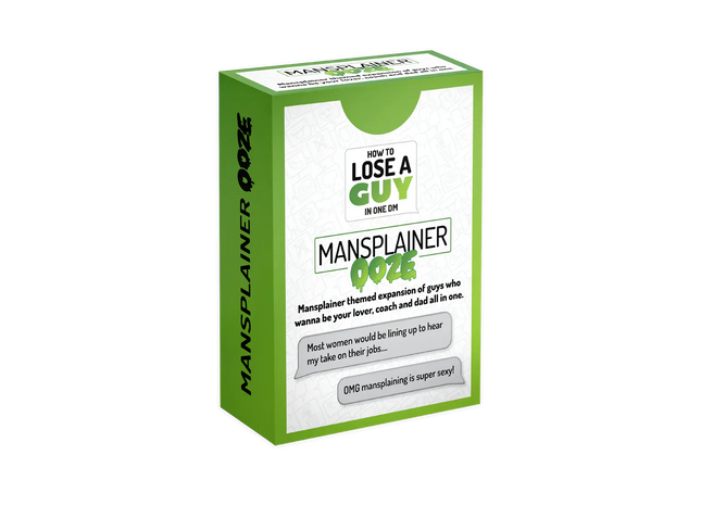 Gamers Guild AZ Flying Leap Games How to Lose a Guy in One DM: Mansplainer Ooze Expansion (Pre-Order) Quartermaster Direct