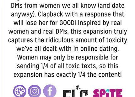 Gamers Guild AZ Flying Leap Games How to Lose a Guy in One DM: Queen of Cringe Expansion (Pre-Order) Quartermaster Direct