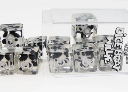 Gamers Guild AZ Foam Brain Games 12 piece D6s - Dice Boat Willie Mickey Foam Brain Games