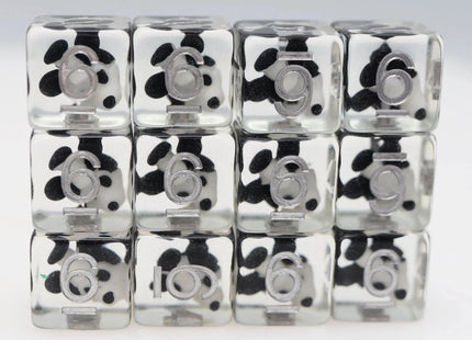 Gamers Guild AZ Foam Brain Games 12 piece D6s - Dice Boat Willie Mickey Foam Brain Games