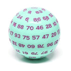Gamers Guild AZ Foam Brain Games 45mm D100 - Mint Rose Foam Brain Games