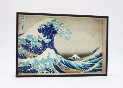 Gamers Guild AZ Foam Brain Games Chromatic Dice Tray - Great Wave off Kanagawa Foam Brain Games