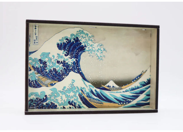 Gamers Guild AZ Foam Brain Games Chromatic Dice Tray - Great Wave off Kanagawa Foam Brain Games