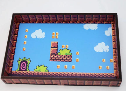 Gamers Guild AZ Foam Brain Games Chromatic Dice Tray - Pixel Platformer Foam Brain Games