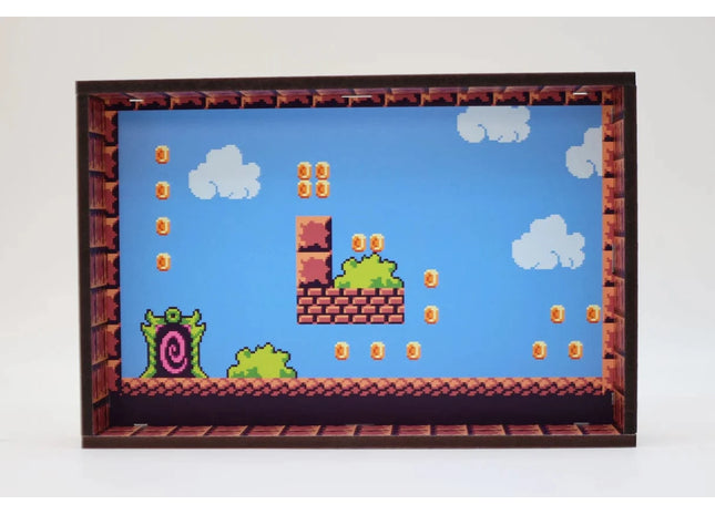 Gamers Guild AZ Foam Brain Games Chromatic Dice Tray - Pixel Platformer Foam Brain Games