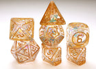 Gamers Guild AZ Foam Brain Games Cybernated Glass RPG Dice Set Foam Brain Games