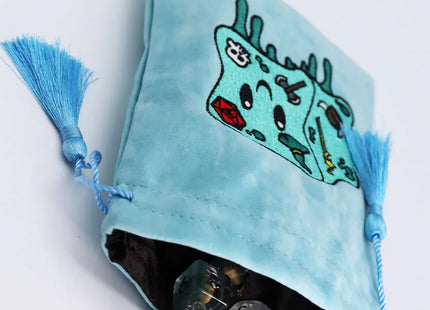 Gamers Guild AZ Foam Brain Games Dice Bag - Gelly Cube Foam Brain Games